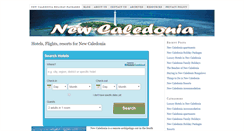 Desktop Screenshot of newcaledonia.com.au